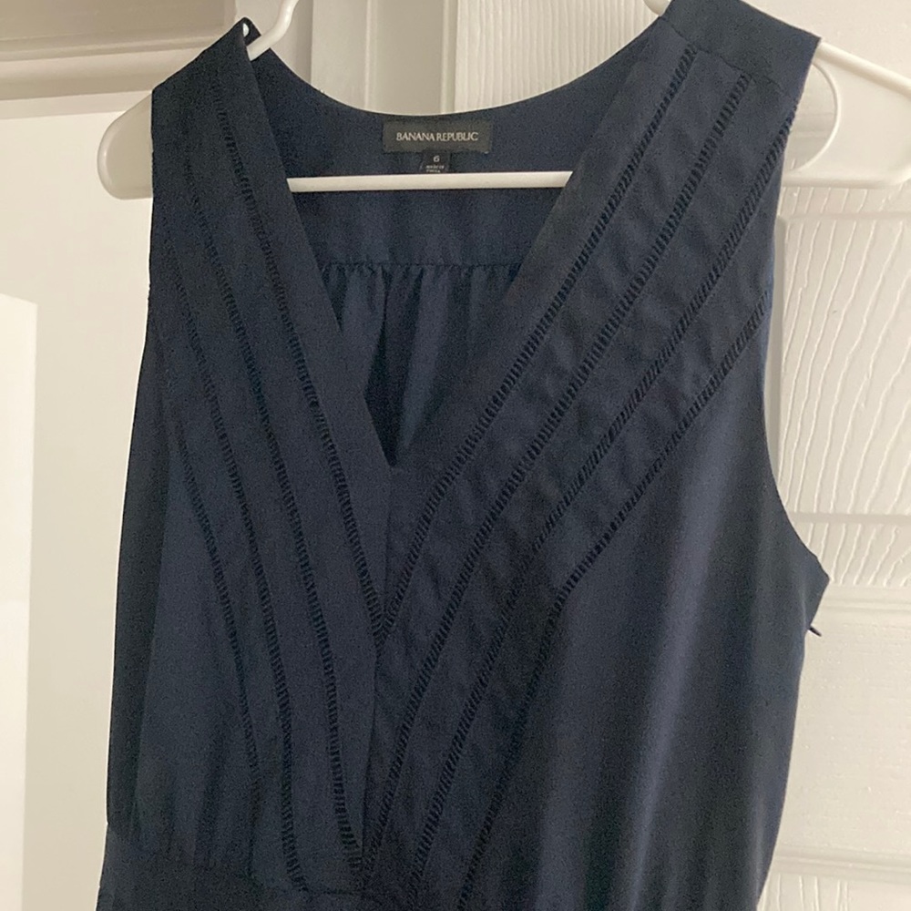 Pretty Navy Blue Dress